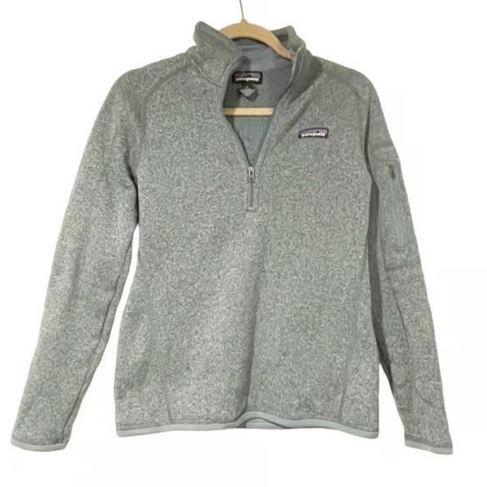 Patagonia 1/4 zip fleece big girls size.